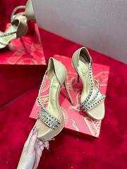 Christian Louboutin So Spike Alta 150 Platform Sandals Beige - 2