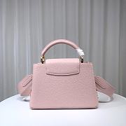 LV Capucines BB Jasmine Pink size 27 x 18 x 9 cm - 5