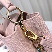 LV Capucines BB Jasmine Pink size 27 x 18 x 9 cm - 3