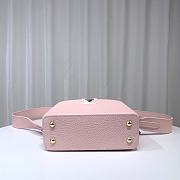 LV Capucines Mini Jasmine Pink size 21 x 14 x 8 cm - 5