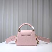 LV Capucines Mini Jasmine Pink size 21 x 14 x 8 cm - 2