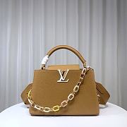 LV Capucines MM Hazelnut Brown size 31.5 x 20 x 11 cm - 1