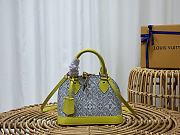 Louis Vuitton Alma BB Since 1854 Jacquard Ecru White/Yellow  - 1