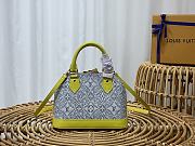 Louis Vuitton Alma BB Since 1854 Jacquard Ecru White/Yellow  - 5