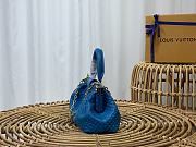 LV Monogram Clutch Blue M22325 size 28 x 14 x 10 cm - 2