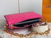 LV Coussin PM Pink Lambskin size 26 x 20 x 12 cm - 2