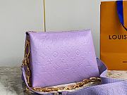 LV Coussin PM Light Purple Lambskin size 26 x 20 x 12 cm - 5