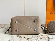 LV Bella Gray Souris Mahina Leather M21886 size 19 x 22 x 14 cm - 3
