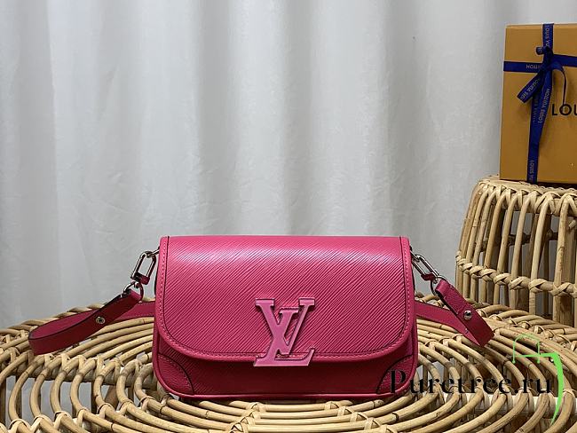 LV Buci Pink Epi Leather size 24.5 x 15.5 x 9 cm - 1