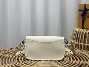 LV Buci Quartz White Epi Leather M59457 size 24.5 x 15.5 x 9 cm - 6