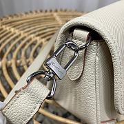 LV Buci Quartz White Epi Leather M59457 size 24.5 x 15.5 x 9 cm - 5