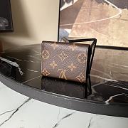 LV Celeste Wallet Shimmery Pacific M81666 size 10 x 8 x 3 - 6