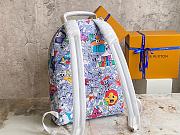 LV Multipocket Backpack Colorful M21846 size 30 x 40 x 15.5 cm - 6