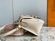 LV Diane Cream Supple Grained Leather M46388 size 25x9x15 cm - 6