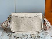 LV Diane Cream Supple Grained Leather M46388 size 25x9x15 cm - 3