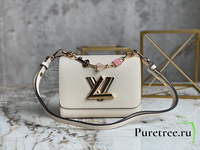 LV Twist PM Quartz White M20840 size 19 x 15 x 9 cm - 1