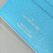 LV Multiple Wallet Blue Monogram Comics Canvas M82023 size 11.5x9x1.5 cm - 3
