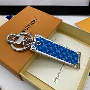 Louis Vuitton Key Holder Blue M68303 - 1
