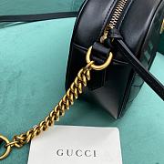 Gucci GG Marmont Small Shoulder Bag Black 447632 size 24x7x13 cm - 2