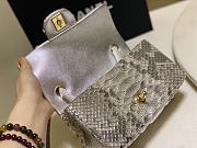 Chanel Classic Small Flap Bag Python Leather 20cm - 01 - 5