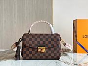 LV Braided Croisette Damier Ebene Canvas N40451 size 25 x 17 x 9.5 cm - 1