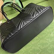 Gucci GG Marmont Large Tote Bag Black 739684 size 38.5x29x14 cm - 3