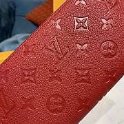 LV Zippy Wallet Coquelicot Red Monogram Empreinte size 20x10x2 cm - 2