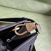 Gucci Diana Small Shoulder Bag Black Leather 735153 size 27x15.5x11 cm - 6