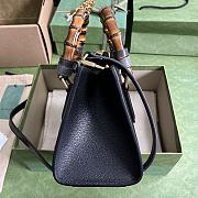 Gucci Diana Small Shoulder Bag Black Leather 735153 size 27x15.5x11 cm - 5