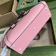 Gucci Diana Small Shoulder Bag Pink Leather 735153 size 27x15.5x11 cm - 6