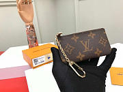LV Keypouch with key chain - 4
