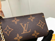 LV Keypouch with key chain - 2