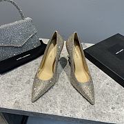 YSL Opyum Pumps Gold - 2