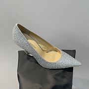 YSL Opyum Pumps Silver - 5