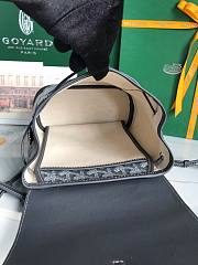 GOYARD Goyardine Calfskin Mini Alpin Backpack Gray 18.5x21.5x8.5 cm - 6