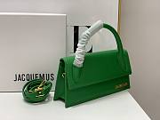 Jacquemus Le Chiquito Foldover Long Tote Bag Green 22x11x6 cm - 3