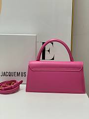 Jacquemus Le Chiquito Foldover Long Tote Bag Pink 22x11x6 cm  - 4