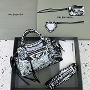 Balenciaga Neo Cagole Xs Handbag Graffiti In Black 26x13x18 cm - 1