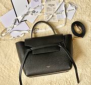 Celine Micro Belt Bag In Black Grained Calfskin 24 x 20 x 13 cm - 1