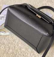 Celine Micro Belt Bag In Black Grained Calfskin 24 x 20 x 13 cm - 4