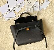 Celine Micro Belt Bag In Black Grained Calfskin 24 x 20 x 13 cm - 5