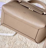 Celine Micro Belt Bag In Beige Grained Calfskin 24 x 20 x 13 cm - 4
