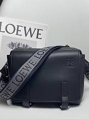 Loewe Military XS Messenger Bag Black size 23 x 18 x 9 cm - 1