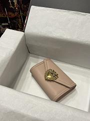 D&G Calfskin Devotion Mini Bag Light Pink size 18.5 x 11.5 x 3.5 cm - 4