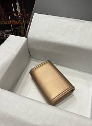 D&G Calfskin Devotion Mini Bag Bronze size 18.5 x 11.5 x 3.5 cm - 5