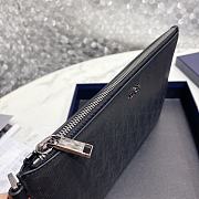 Dior Pouch Black Dior Oblique Galaxy Leather 26.5 x 17.5 cm - 4