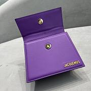 Jacquemus Le Chiquito Moyen Purple Bag 18x15.5x8 cm - 4