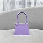 Jacquemus Le Chiquito Moyen Light Purple Bag 18x15.5x8 cm - 3