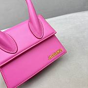 Jacquemus Le Chiquito Moyen Pink Bag 18x15.5x8 cm - 3