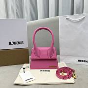 Jacquemus Le Chiquito Moyen Pink Bag 18x15.5x8 cm - 1